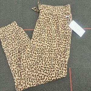 Tavi High Waisted Fitted Jogger-Desert Wild